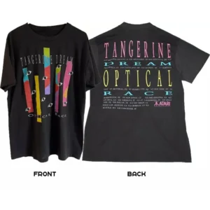 1988 Tangerine Dream Optical Race T Shirt Full Size S-5XL